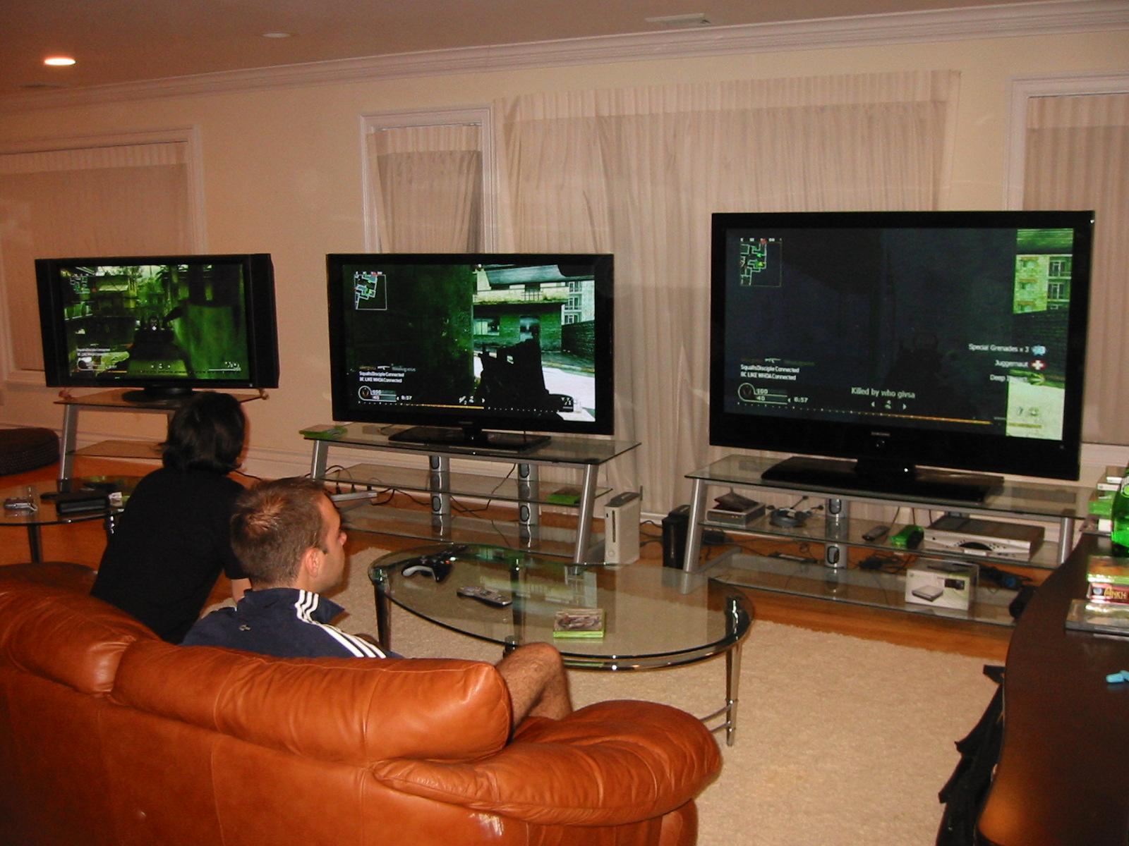 Great game setup / best plasma TV on the market Fabrice Grinda